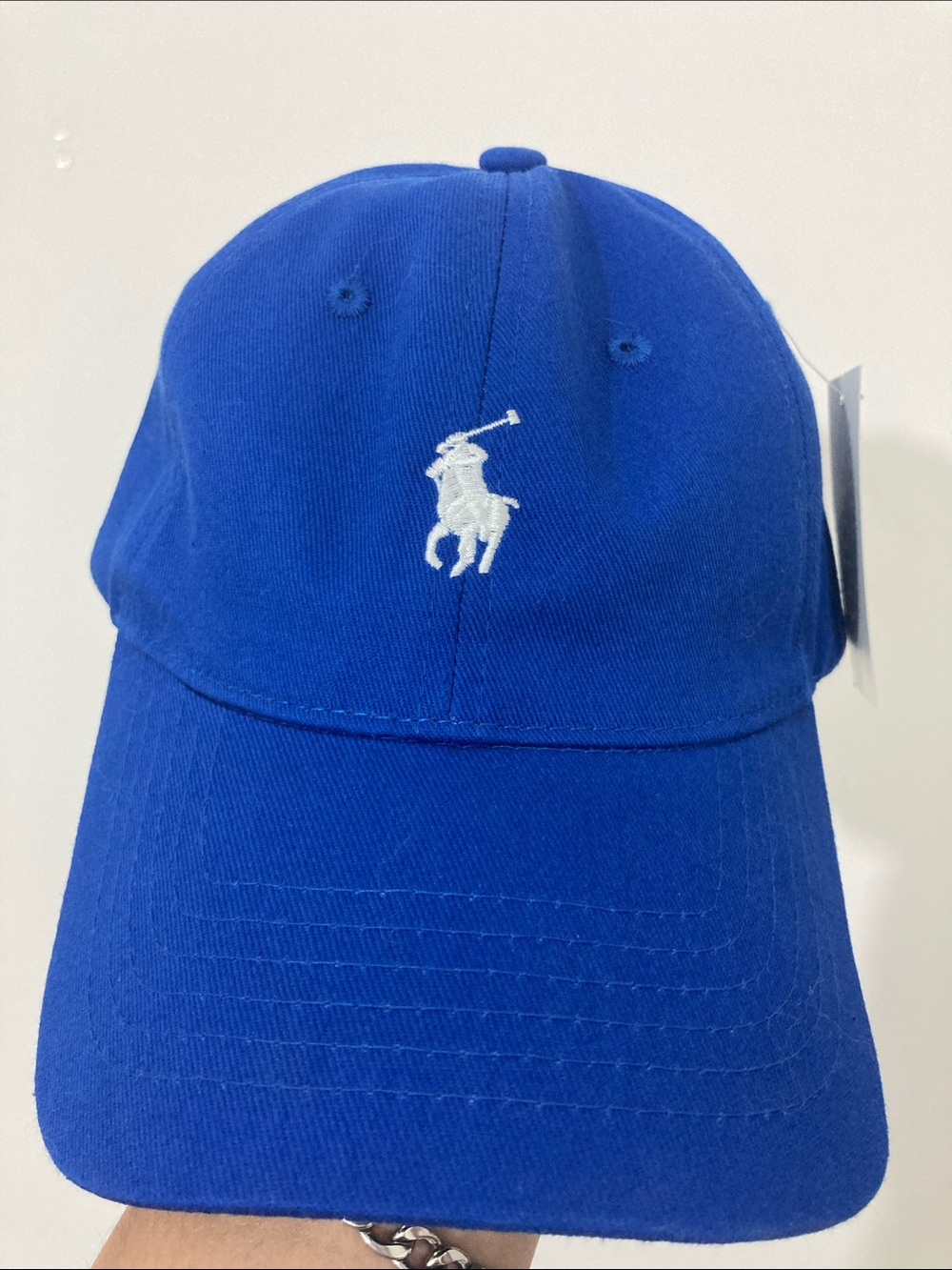 Ralph Lauren Royal Blue Polo Player Cap